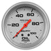 AutoMeter 4421 GAUGE; OIL PRESSURE; 2 5/8in.; 100PSI; MECHANICAL; ULTRA-LITE - Truck Part Superstore