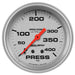AutoMeter 4424 GAUGE; PRESSURE; 2 5/8in.; 400PSI; MECHANICAL; ULTRA-LITE - Truck Part Superstore