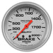 AutoMeter 4426 GAUGE; BRAKE PRESSURE; 2 5/8in.; 2000PSI; MECHANICAL; ULTRA-LITE - Truck Part Superstore