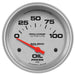 AutoMeter 4427 GAUGE; OIL PRESSURE; 2 5/8in.; 100PSI; ELECTRIC; ULTRA-LITE - Truck Part Superstore