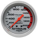 AutoMeter 4428 GAUGE; NITROUS PRESSURE; 2 5/8in.; 2000PSI; MECHANICAL; ULTRA-LITE - Truck Part Superstore
