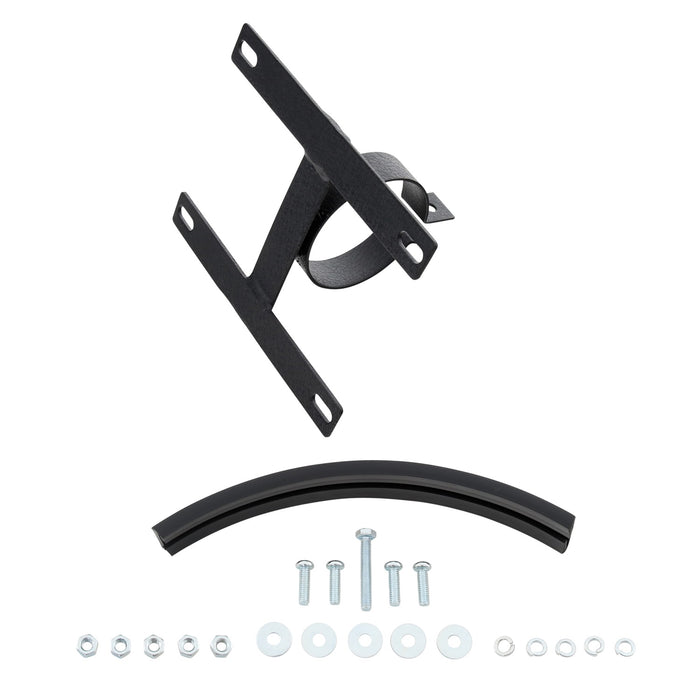 Smittybilt 4430 License Plate Bracket For 3 Inch Tubular Bumpers Smittybilt - Truck Part Superstore
