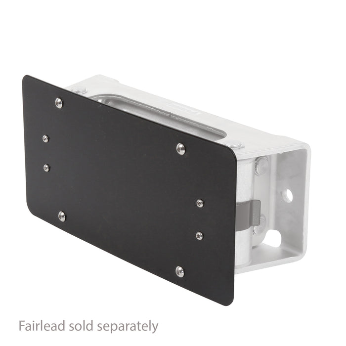 Smittybilt 4432 License Plate Bracket For 4 Way Roller Fairleads Smittybilt - Truck Part Superstore