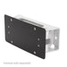 Smittybilt 4432 License Plate Bracket For 4 Way Roller Fairleads Smittybilt - Truck Part Superstore