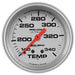 AutoMeter 4435 GAUGE; TEMPERATURE; 2 5/8in.; 140-340deg.F; MECHANICAL; 8FT.; ULTRA-LITE - Truck Part Superstore