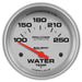 AutoMeter 4437 GAUGE; WATER TEMP; 2 5/8in.; 100-250deg.F; ELECTRIC; ULTRA-LITE - Truck Part Superstore