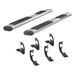 ARIES 4444015 6in. x 85in. Polished Stainless Oval Side Bars; Select Dodge Ram 2500; 3500 - Truck Part Superstore