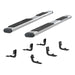 ARIES 4444044 6in. x 85in. Polished Stainless Oval Side Bars; Select Dodge; Ram 1500; 2500; 35 - Truck Part Superstore