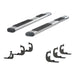 ARIES 4444045 6in. x 91in. Polished Stainless Oval Side Bars; Select Silverado; Sierra 2500; 3 - Truck Part Superstore