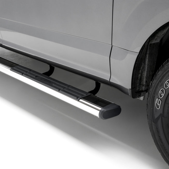 ARIES 4444046 6in. x 91in. Polished Stainless Oval Side Bars; Select Dodge; Ram 2500; 3500 - Truck Part Superstore