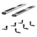 ARIES 4444046 6in. x 91in. Polished Stainless Oval Side Bars; Select Dodge; Ram 2500; 3500 - Truck Part Superstore