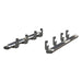 ARIES 4444049 6in. x 91in. Polished Stainless Oval Side Bars; Select Silverado; Sierra; Crew C - Truck Part Superstore