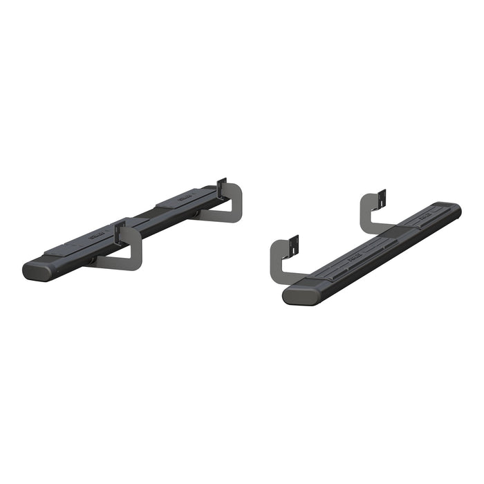 ARIES 4445018 ARIES 4445018 6 x 75-Inch Oval Black Aluminum Nerf Bars; Select Ford F-150 - Truck Part Superstore