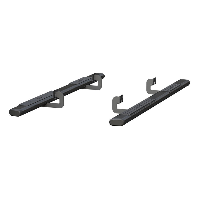 ARIES 4445020 ARIES 4445020 6 x 91-Inch Oval Black Aluminum Nerf Bars; Select Ford F-150 - Truck Part Superstore