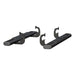 ARIES 4445040 6in. x 53in. Black Aluminum Oval Side Bars; Select Chevrolet Silverado; GMC Sier - Truck Part Superstore