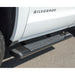 ARIES 4445040 6in. x 53in. Black Aluminum Oval Side Bars; Select Chevrolet Silverado; GMC Sier - Truck Part Superstore