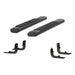 ARIES 4445043 6in. x 53in. Black Aluminum Oval Side Bars; Select Ram 1500; 2500; 3500 - Truck Part Superstore