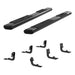ARIES 4445046 6in. x 91in. Black Aluminum Oval Side Bars; Select Dodge; Ram 2500; 3500 - Truck Part Superstore
