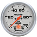 AutoMeter 4452 GAUGE; OIL PRESS; 2 5/8in.; 100PSI; DIGITAL STEPPER MOTOR W/PEAK/WRN; ULTRA-LITE - Truck Part Superstore