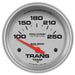 AutoMeter 4457 GAUGE; TRANSMISSION TEMP; 2 5/8in.; 100-250deg.F; ELECTRIC; ULTRA-LITE - Truck Part Superstore