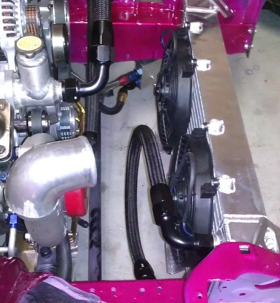 Mishimoto MMFAN-12 Mishimoto Slim Electric Fan 12-in - Truck Part Superstore