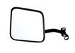 Cipa USA 44700 OE Replacement Mirror; LH(Driver) Side; Manual Mirrors; Flat Glass; Black; - Truck Part Superstore