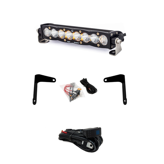 Baja Designs 447037 Can-Am X3 Shock Mount Kit w/10 Inch S8 Light Bar Clear Baja Designs - Truck Part Superstore