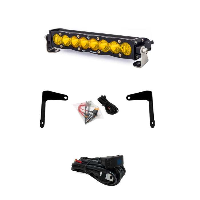 Baja Designs 447038 Can-Am X3 Shock Mount Kit w/10in S8 Light Bar Amber Baja Designs - Truck Part Superstore