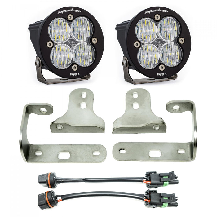Baja Designs 447067 Jeep JL Fog Pocket Kit 2018 Wrangler JL Squadron Pro Series Baja Designs - Truck Part Superstore