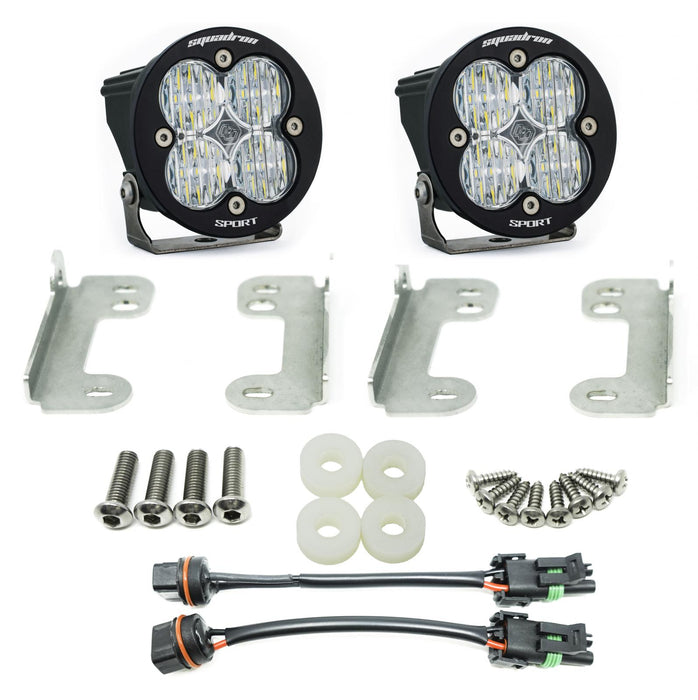 Baja Designs 447070 Jeep JL Fog Pocket Kit 2018 Wrangler JL Sahara Squadron R Sport Baja Designs - Truck Part Superstore