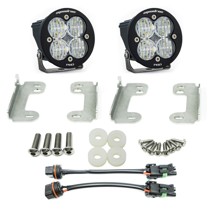 Baja Designs 447071 Jeep JL Fog Pocket Kit 2018 Wrangler JL Sahara Squadron R Pro Baja Designs - Truck Part Superstore