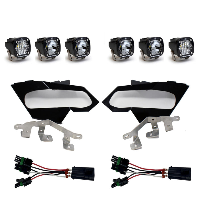 Baja Designs 447074 Can-Am X3 Headlight Kit S1 Spot W/C Baja Designs - Truck Part Superstore