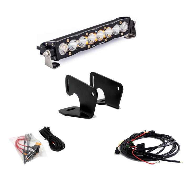 Baja Designs 447166 Polaris RZR Pro XP Hood Mount Light Kit 10 Inch S8 Baja Designs - Truck Part Superstore