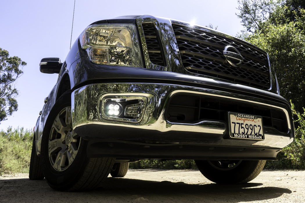 Baja Designs 447501 Titan Fog Pocket Kit 17-18 Nissan Titan Sport Baja Designs - Truck Part Superstore