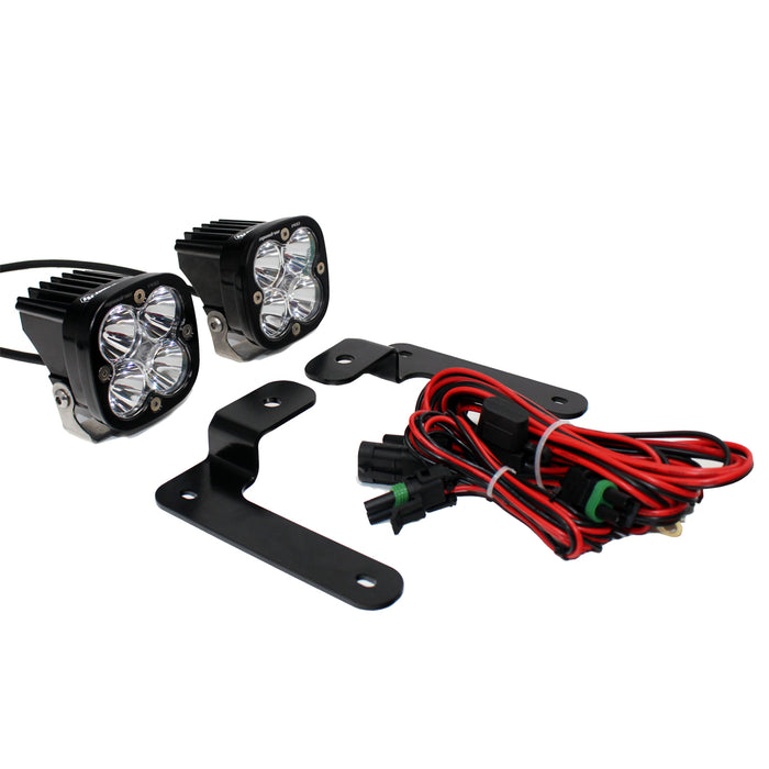 Baja Designs 447504 Jeep JL A-Pillar Light Kit 2018 Wrangler JL Sportsmen Kit Baja Designs - Truck Part Superstore