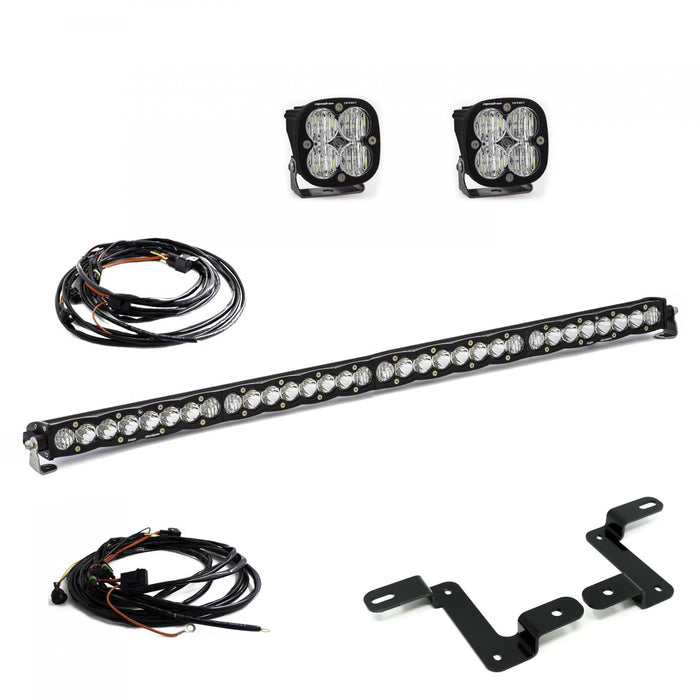 Baja Designs 447506 Jeep JL 40 Inch Cowl Mount 2018 Wrangler JL S8 Driving/Combo Pattern Squadron Sport Baja Designs - Truck Part Superstore