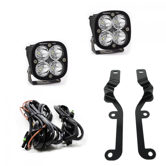 Baja Designs 447525 Silverado 1500 A-Pillar Kit Squadron Pro 2019 Silverado 1500 Baja Designs - Truck Part Superstore