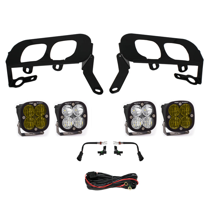 Baja Designs 447531 Silverado 1500 Fog Pocket Kit 14-15 FPK, SAE Amber W/C & Sport D/C Baja Designs - Truck Part Superstore