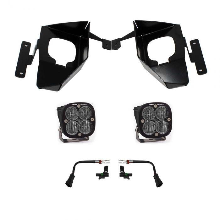 Baja Designs 447534 Silverado 1500 Fog Pocket Kit 16-18 Squadron SAE Clear Baja Designs - Truck Part Superstore