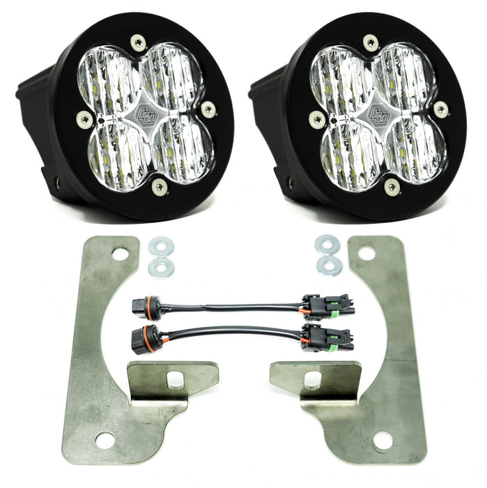 Baja Designs 447623 Jeep JL Fog Light Squadron-R 18-Pres Wrangler JL Rubicon Fog Pocket Kit Baja Designs Baja Designs - Truck Part Superstore