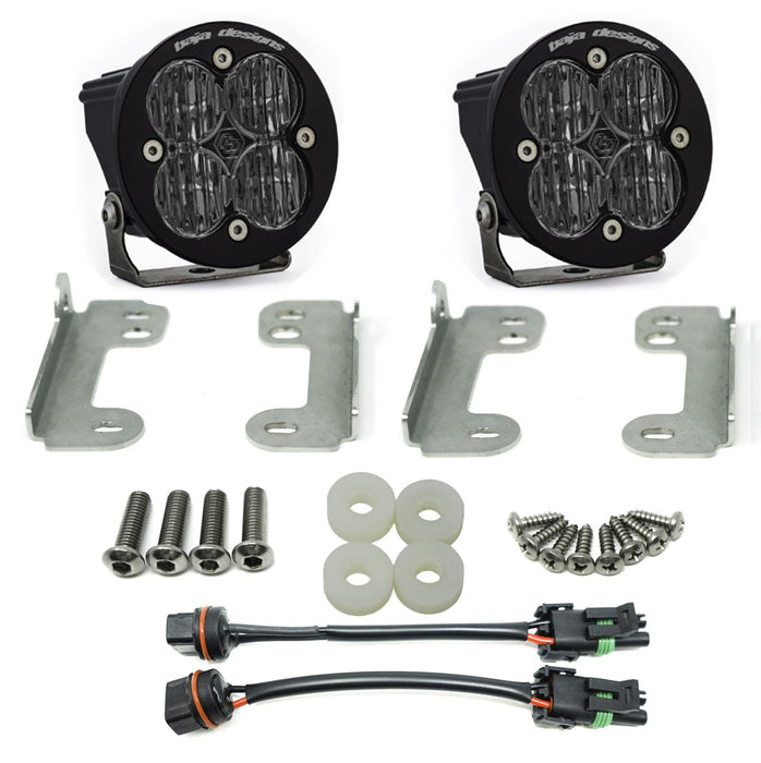 Baja Designs 447635 Jeep JL Fog Pocket Kit For 18-20 Wrangler JL Sahara Squadron Clear Lens SAE FPK Baja Designs - Truck Part Superstore