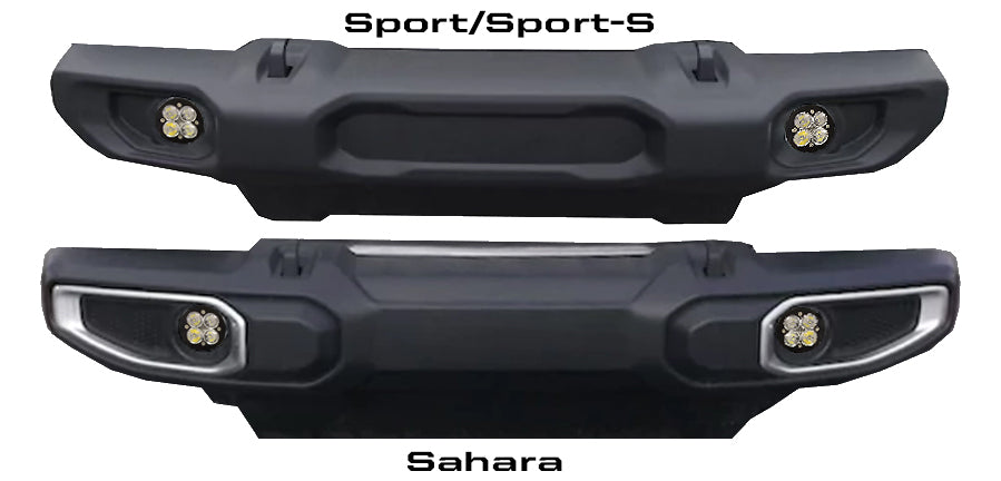 Baja Designs 447635 Jeep JL Fog Pocket Kit For 18-20 Wrangler JL Sahara Squadron Clear Lens SAE FPK Baja Designs - Truck Part Superstore