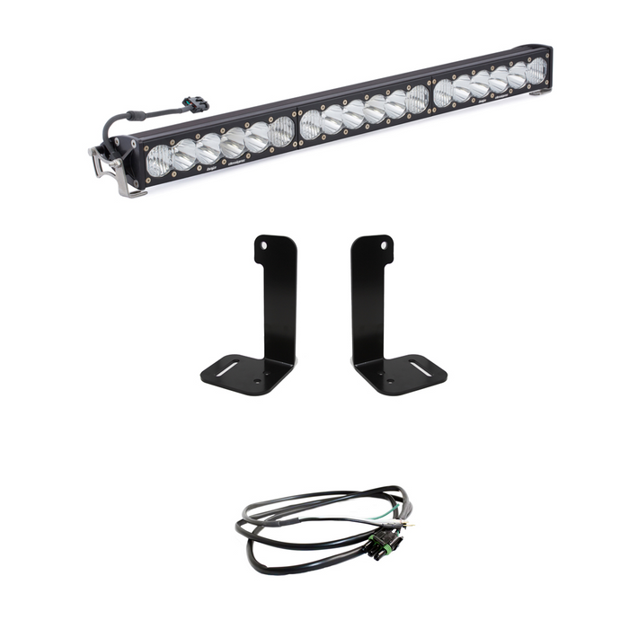 Baja Designs 447657UP Jeep JL/JT 30 Inch OnX6+ Light Bar Kit w/Upfitter Baja Designs - Truck Part Superstore