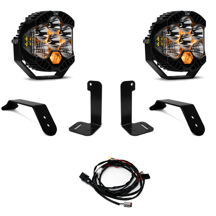 Baja Designs 447659 Jeep JL/JT Dual LP6 Auxiliary Light Kit Baja Designs - Truck Part Superstore