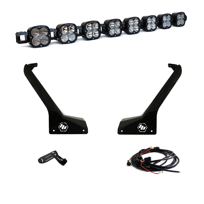 Baja Designs 447664 Jeep JL/JT Roof Bar LED Light Kit 8 XL Linkable Baja Designs - Truck Part Superstore