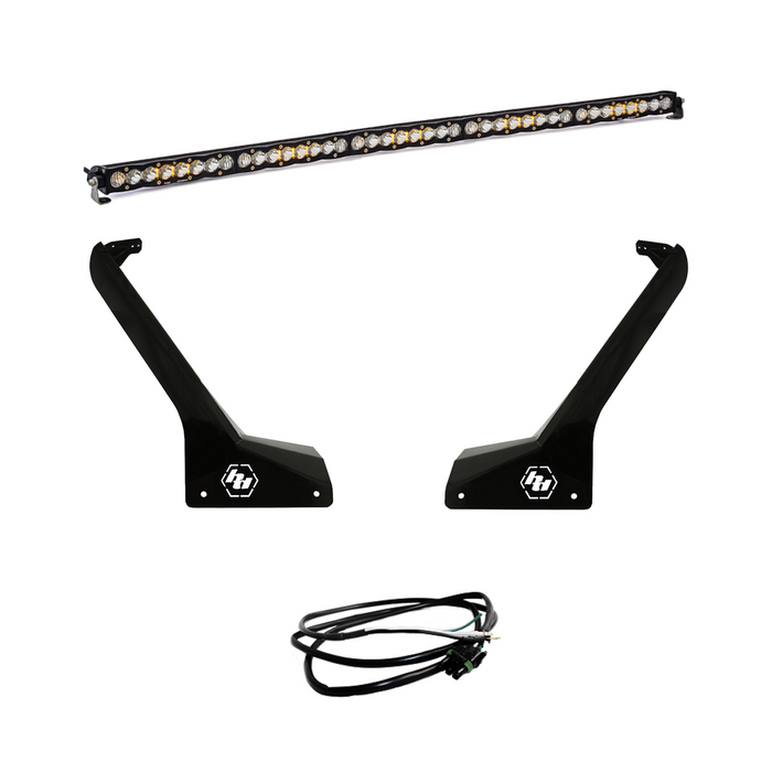 Baja Designs 447665UP Jeep JL/JT Roof Bar LED Light Kit 50 Inch S8 w/Upfitter Baja Designs - Truck Part Superstore
