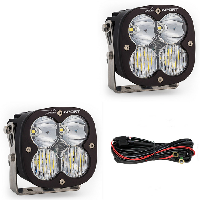 Baja Designs 447667 Jeep JL/JT Rubicon Steel Bumper LED Light Kit XL Sport Baja Designs - Truck Part Superstore