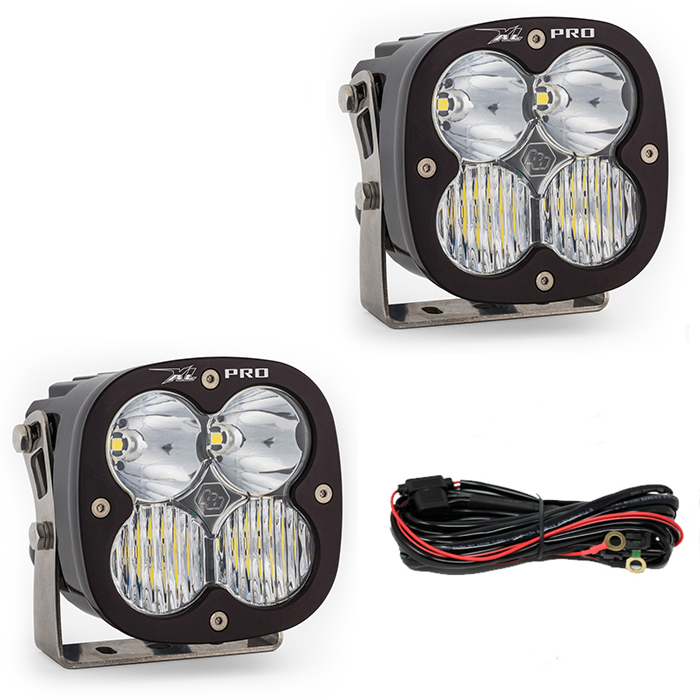 Baja Designs 447668 Jeep JL/JT Rubicon Steel Bumper LED Light Kit XL Pro Baja Designs - Truck Part Superstore