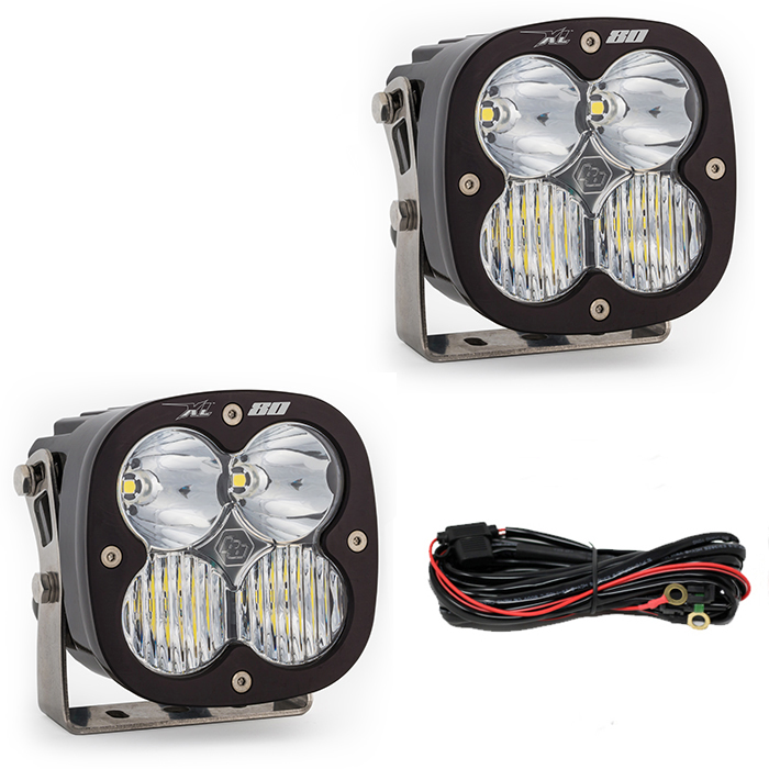 Baja Designs 447669 Jeep JL/JT Rubicon Steel Bumper LED Light Kit XL 80 Baja Designs - Truck Part Superstore