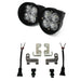 Baja Designs 447676 12-21 Rav4 Fog Pocket Kit Squadron Sport Clear Wide Cornering Baja Designs - Truck Part Superstore